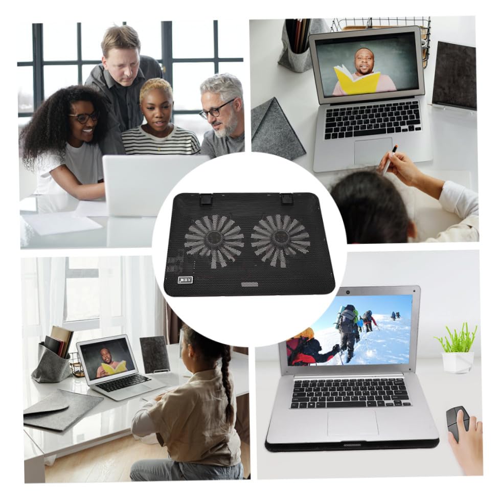Soporte para Laptop Uonlytech con Ventilador Ajustable miniatura 4