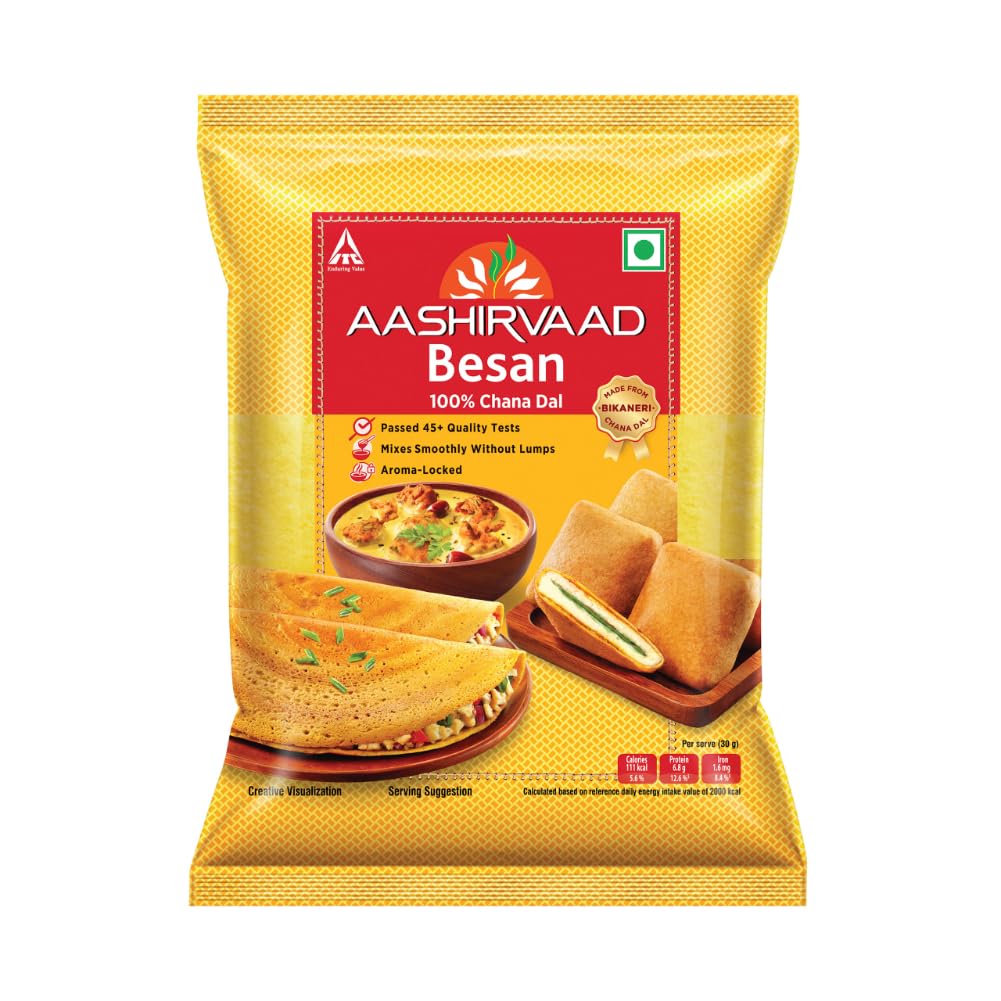 100% Bikaneri Chana Dal Besan, 500 g