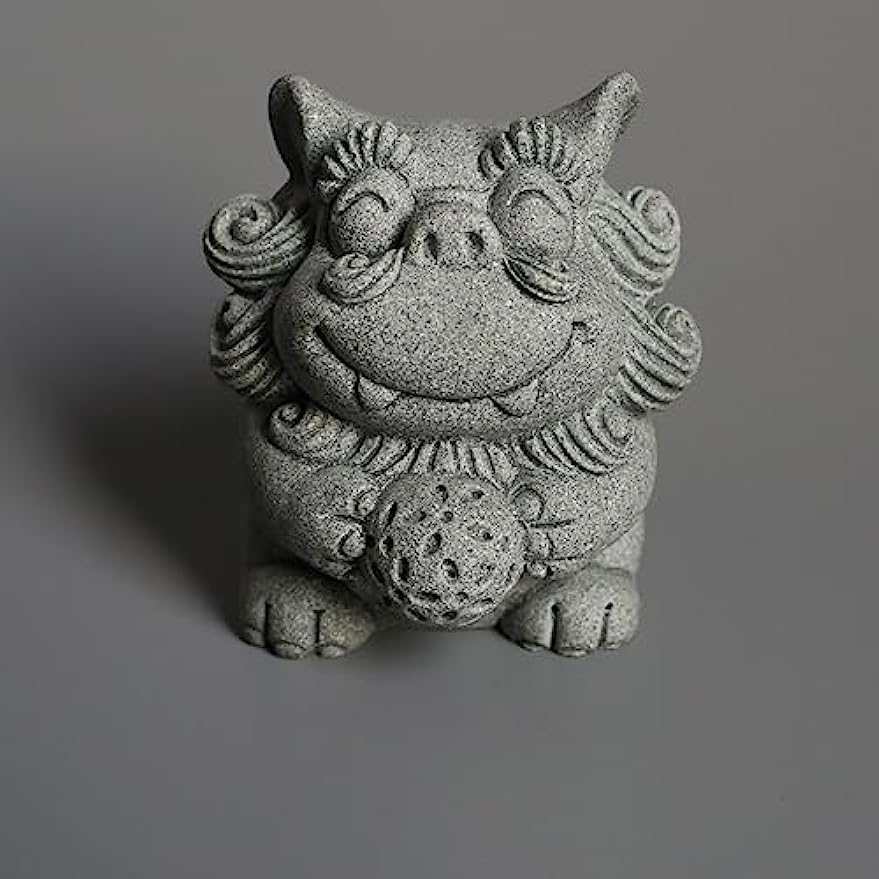 Amazon.co.jp: 開運風水グッズ 獅子置物 インテリア アジア 狛犬