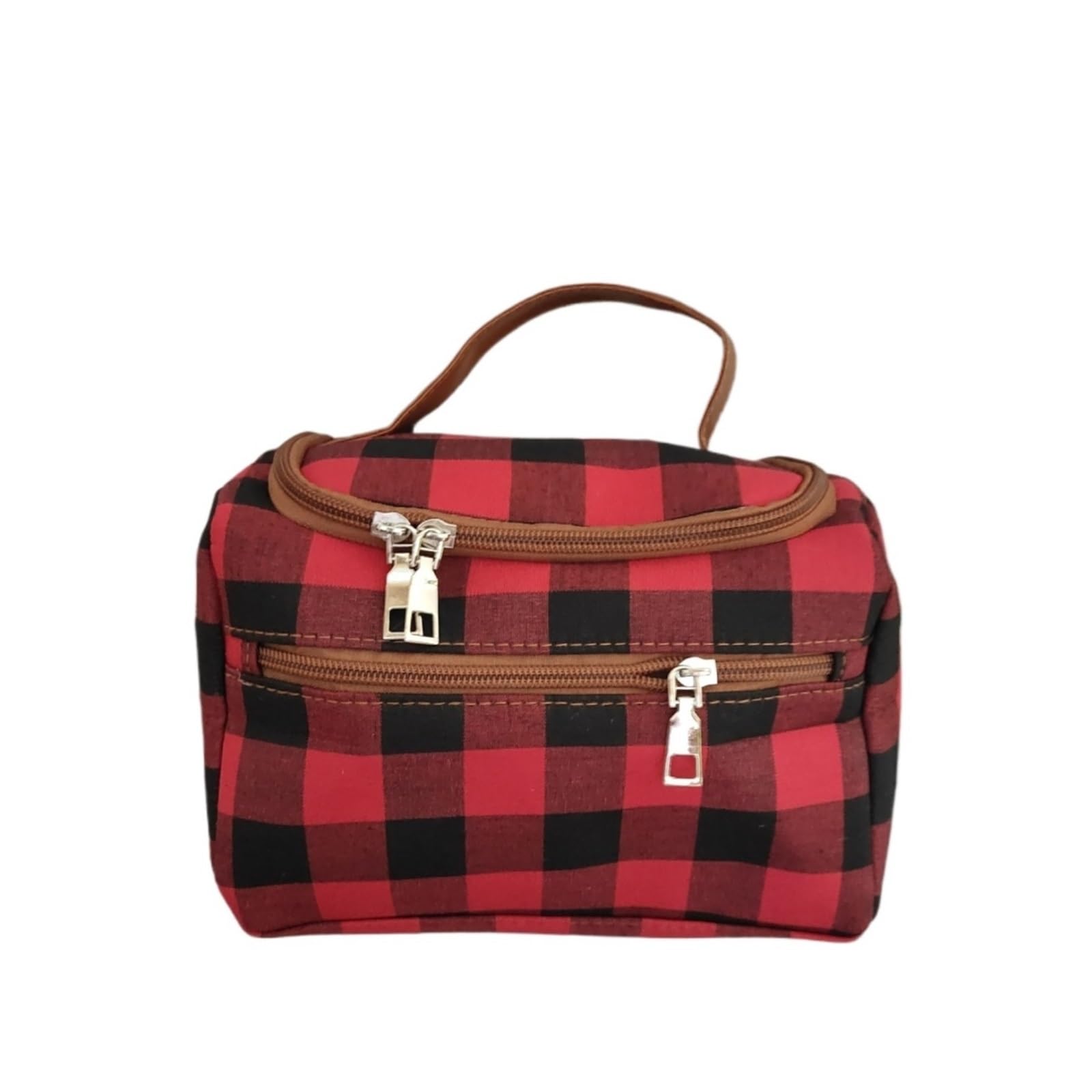 Sac à cosmétiques double fermeture éclair pour ne plus manquer de place en déplacement - 4