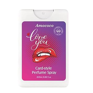 Pocket Perfume 20ml, Card-Style Perfume Spray, Long Lasting Eau de Parfum Spray, Travel Size