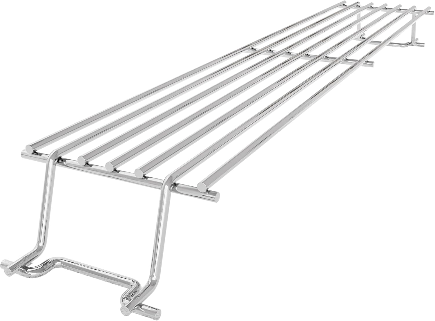 Grill Warming Rack for Weber Spirit Grill 7641 Warming Rack Spirit 300 Series, Grills with Front Control Knobs?25'' Stainless Steel Grill Upper Rack for Weber Genesis Silver Gold B/C Grills For Weber Spirit 300 Series