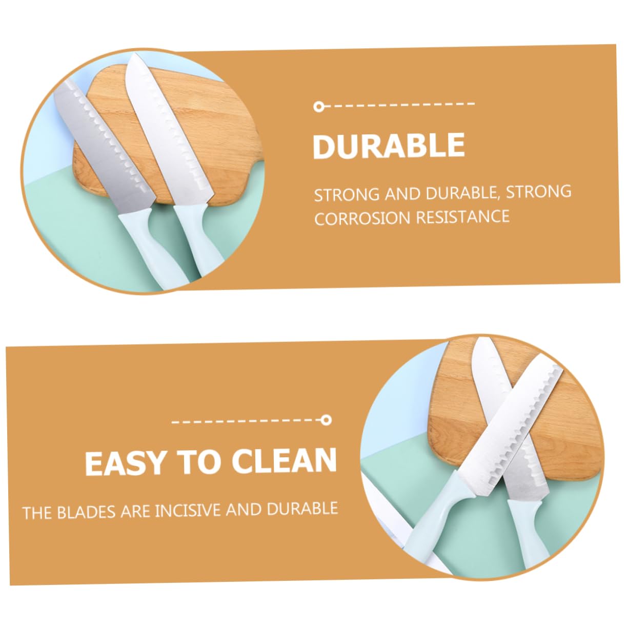 Cabilock Knife Fruit Cutters Shapes Watermelon Cutting Tool Stainless Steel Cutter