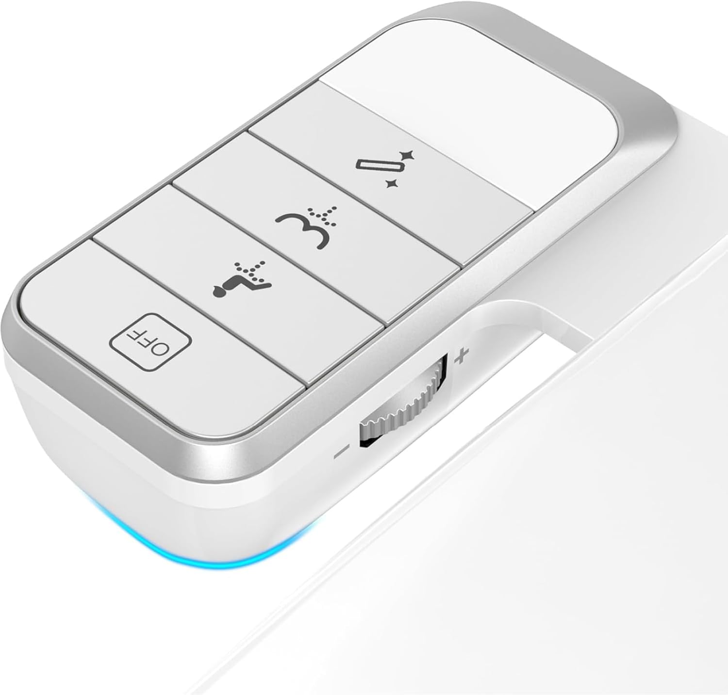 Bidet Attachment for Toilet Ultra Slim Non-Electric Self-Cleaning Retractable Nozzles Quick Installation