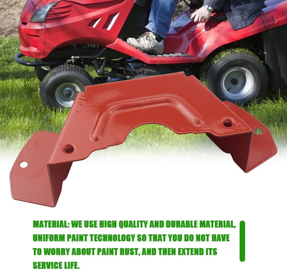 783-08510A-0638 Deck Belt Cover (1 pcs)- Replaces 783-08510 Compatible with Troy-Bilt 13WM77KS011, 13WM77KS211, 13AM77KS011, 13AM77KS066 (TB42), 13WM77KS011 Lawn Mower - Red