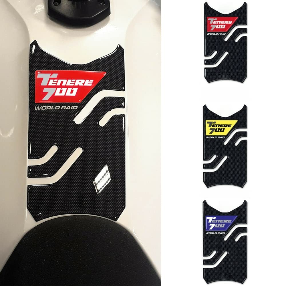 Etiqueta engomada del tanque de combustible Etiqueta engomada de la motocicleta ForY y AMAHA Propia 700 XT 690 2019- Etiqueta engomada lateral del tanque de combustible de la motocicleta., Giallo