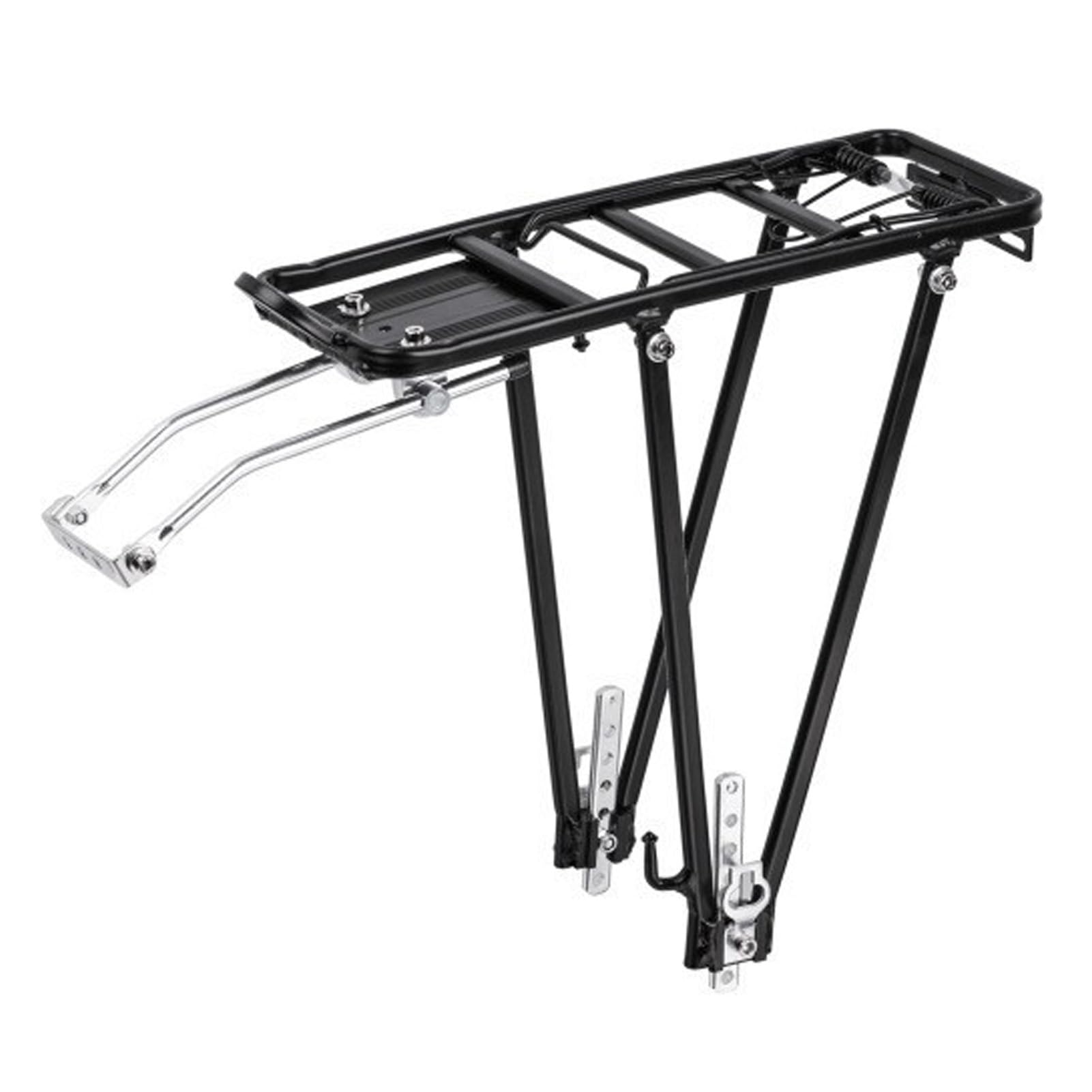Bagażnik Tylny Roweru, Maksymalne Obciążenie 70 Kg Rower ze Stopu Aluminium Bagażnik Tylny Bagażnik na Hamulec V Hamulec Tarczowy Rowery Szosowe Rowery Składane