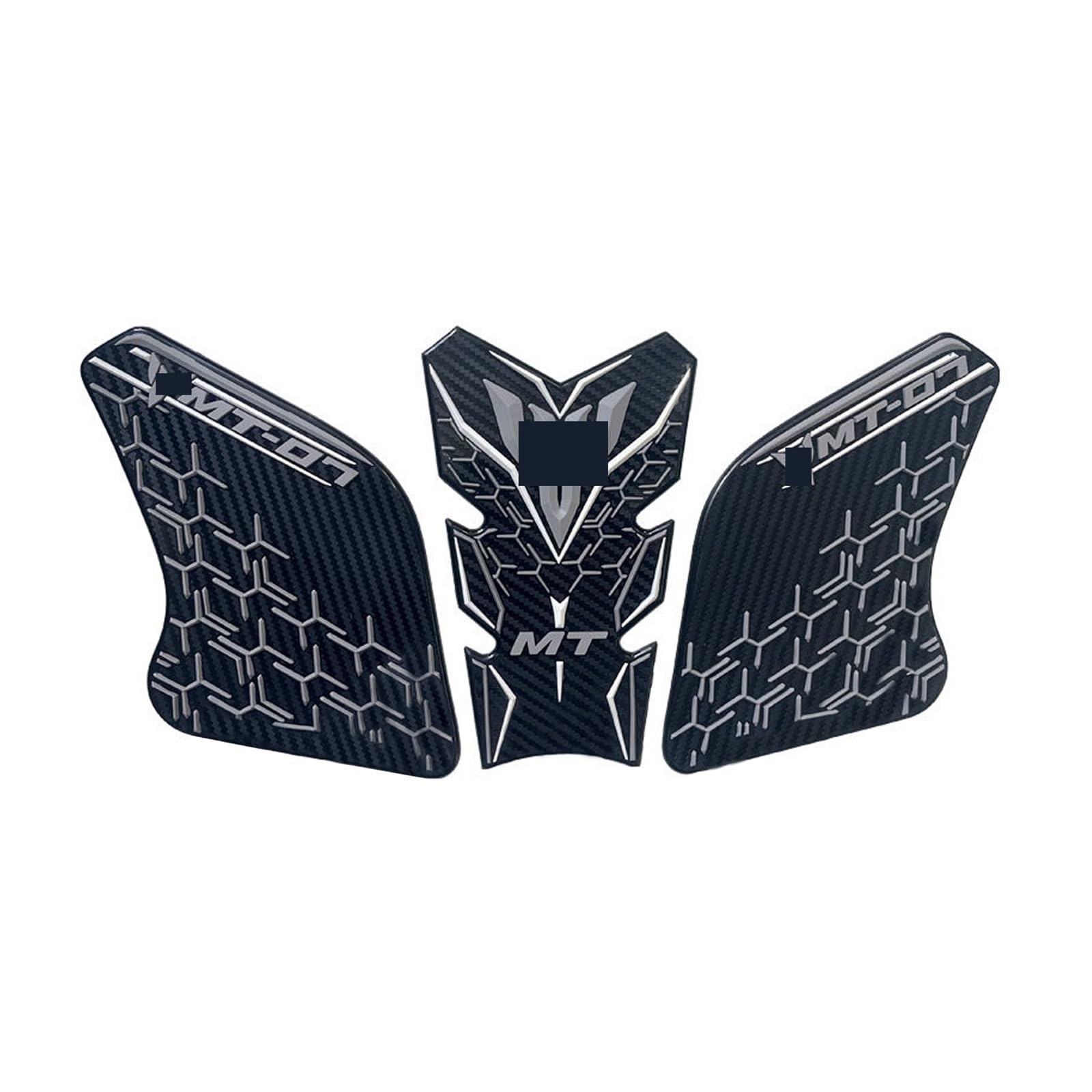 for YAM&AHA MT-07 2020-2024 Motorcycle Fuel Tank Sticker Fuel Tank Sticker Traction Fuel Decal Tank