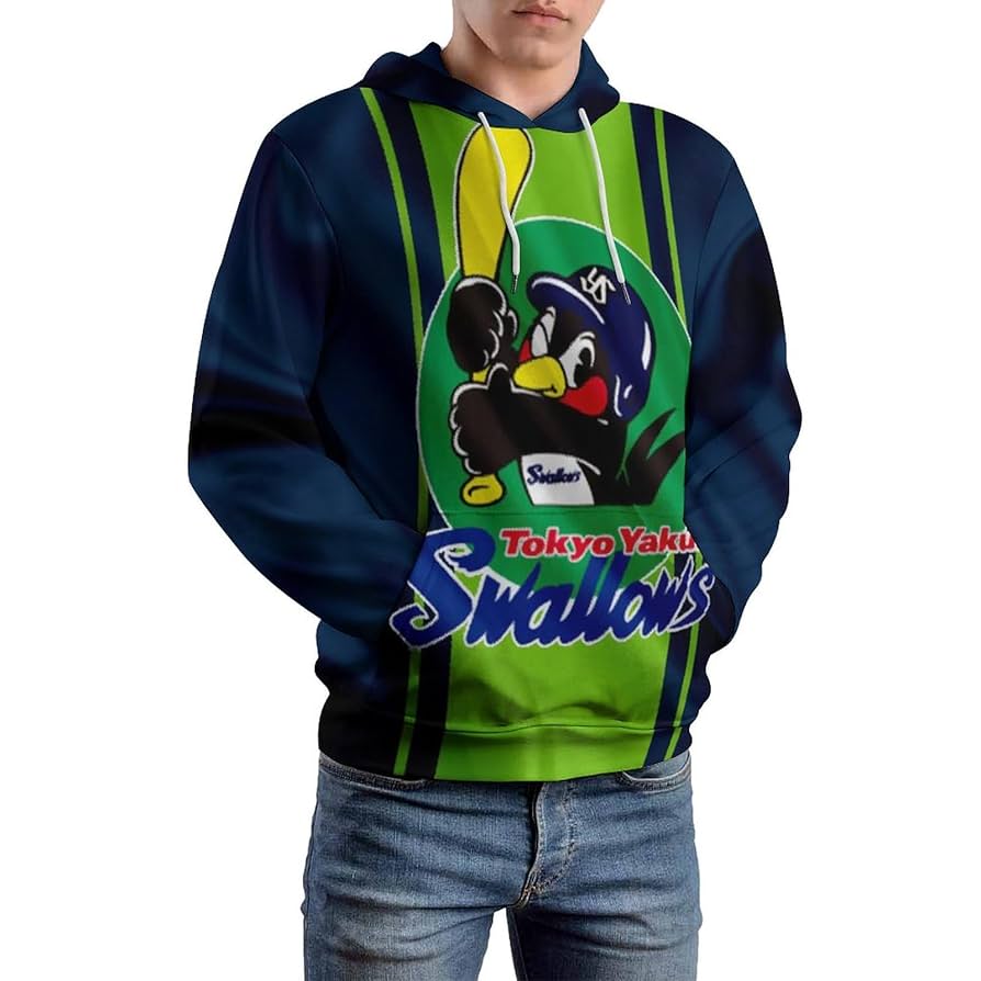 ヤクルトNike Swallows フード付きスウェットパーカー　Sサイズ　美品 ヤクルトNike Swallows フード付きスウェットパーカー Sサイズ