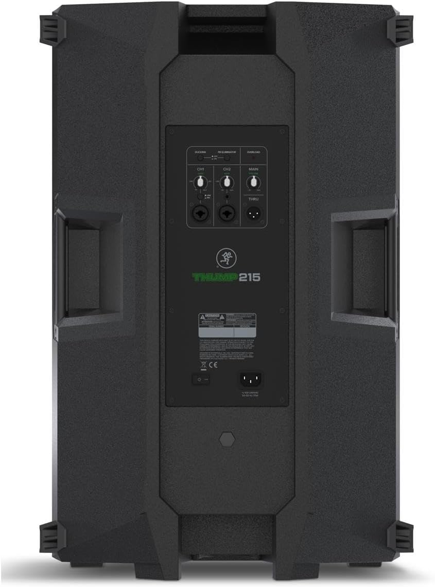 Mackie Thump215 15" 1400W Powered Loudspeaker with Heavy-Duty Drivers and Music Ducking Mode