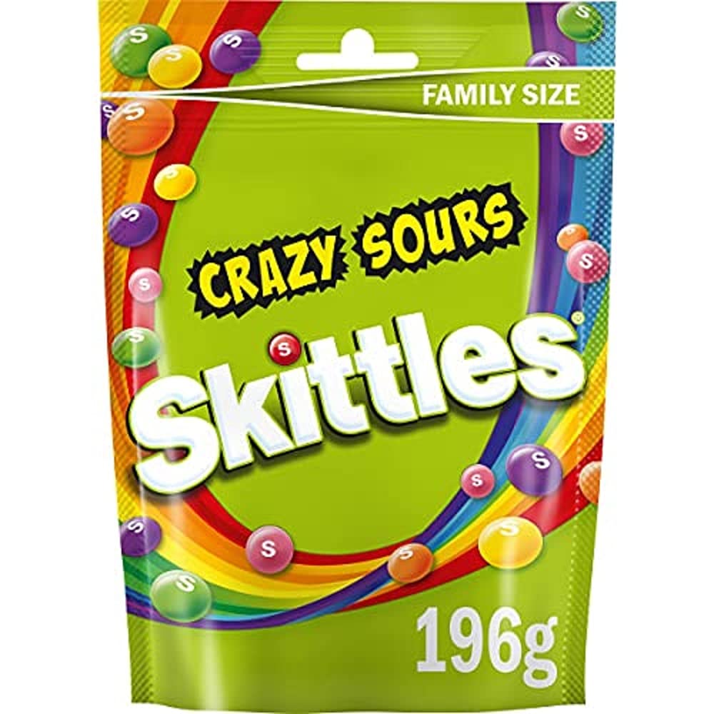 Skittles Crazy Sours Original Imported From The UK England