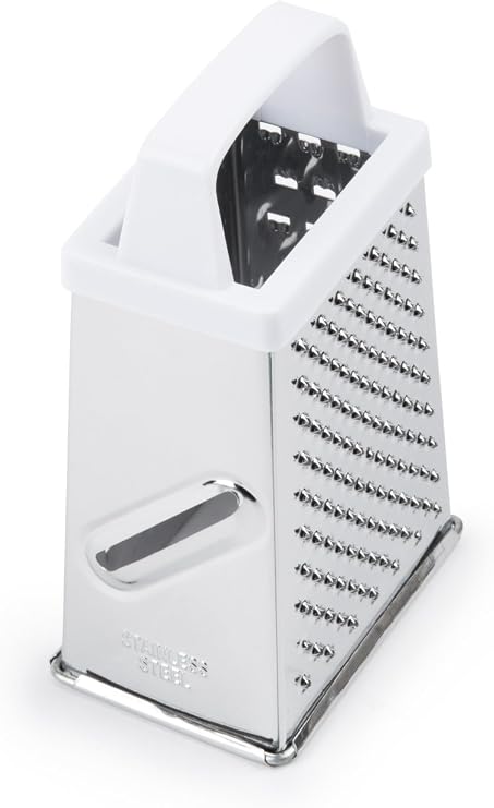 Fox Run 4-Sided Grater, 6-Inch, Metallic