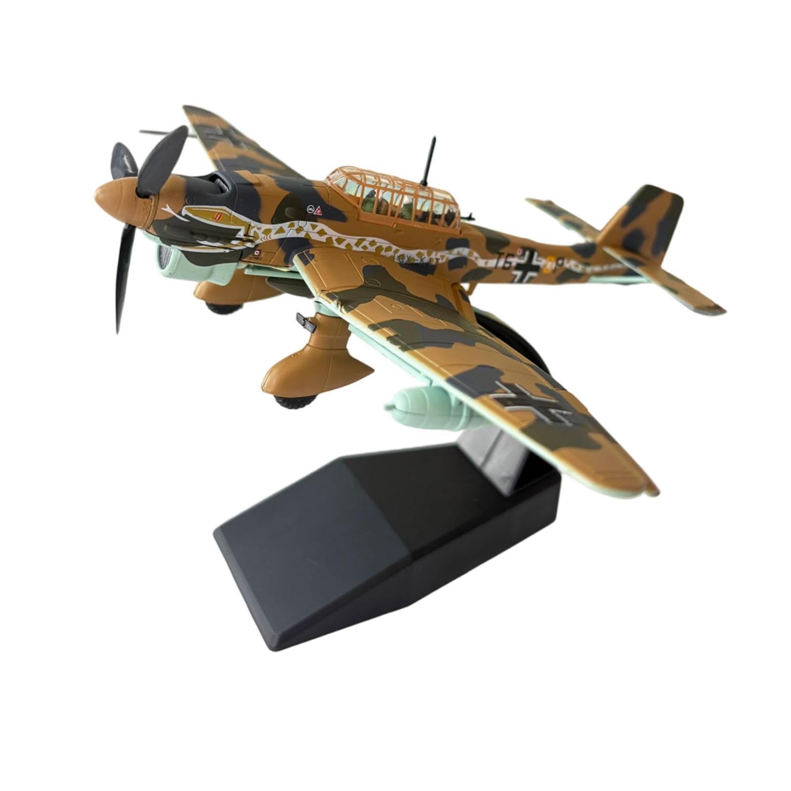 Modellino di Aereo da Caccia in 1/72, assemblaggio Realistico, Giocattolo da Costruire per la Camera da Letto, la mensola, e, Style C