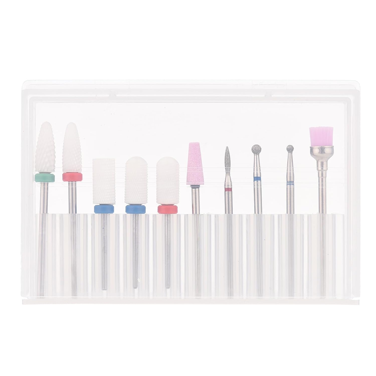 VINGVO Professional Nail Drill Bits Set, 30pcs Tungsten Steel Replacement