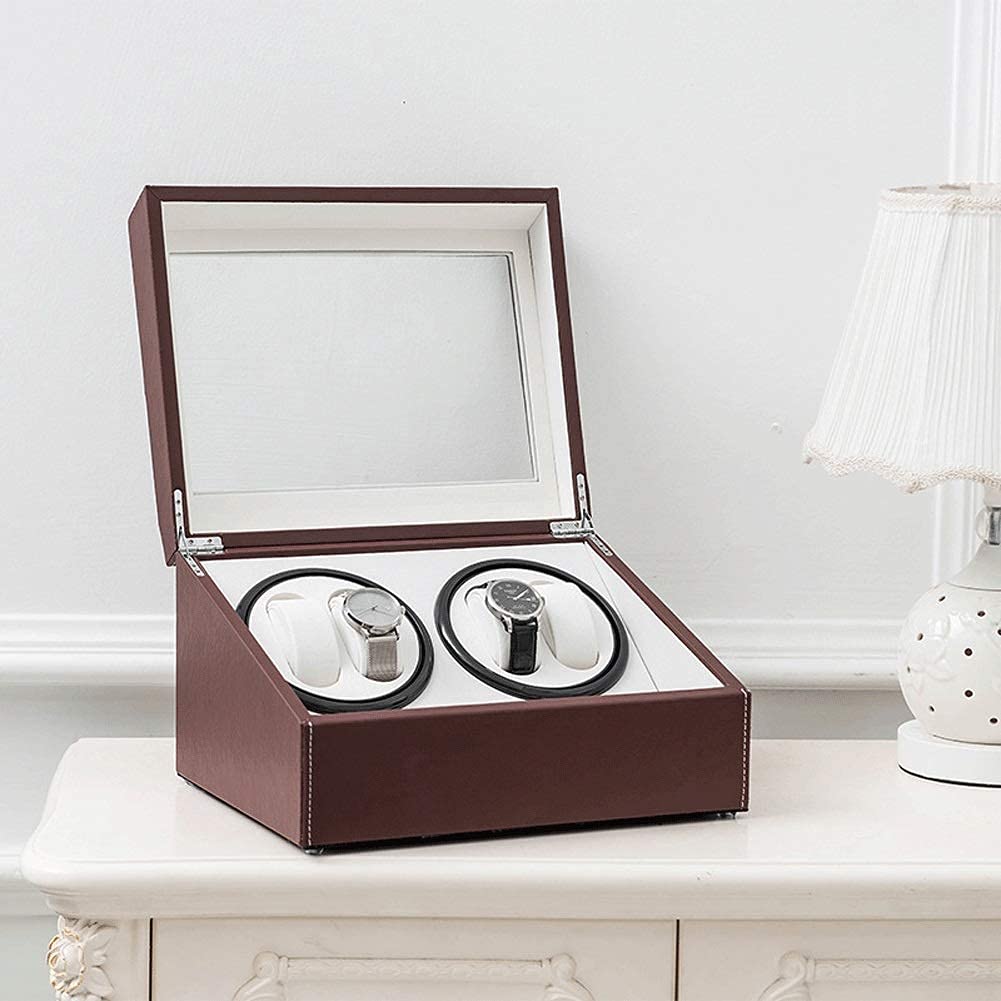 Carica Orologi Automatico Carica Orologi Rotante 4+6 Scatole di Archiviazione Carica Orologi Automatico Scatola di Archiviazione per Orologi da Uomo E da Donna Buona Atmosfera