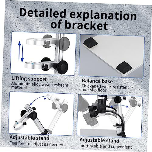 Microscope numérique portable USB 12 MP écran LCD 9 pour loupe à pièces et électronique - 2