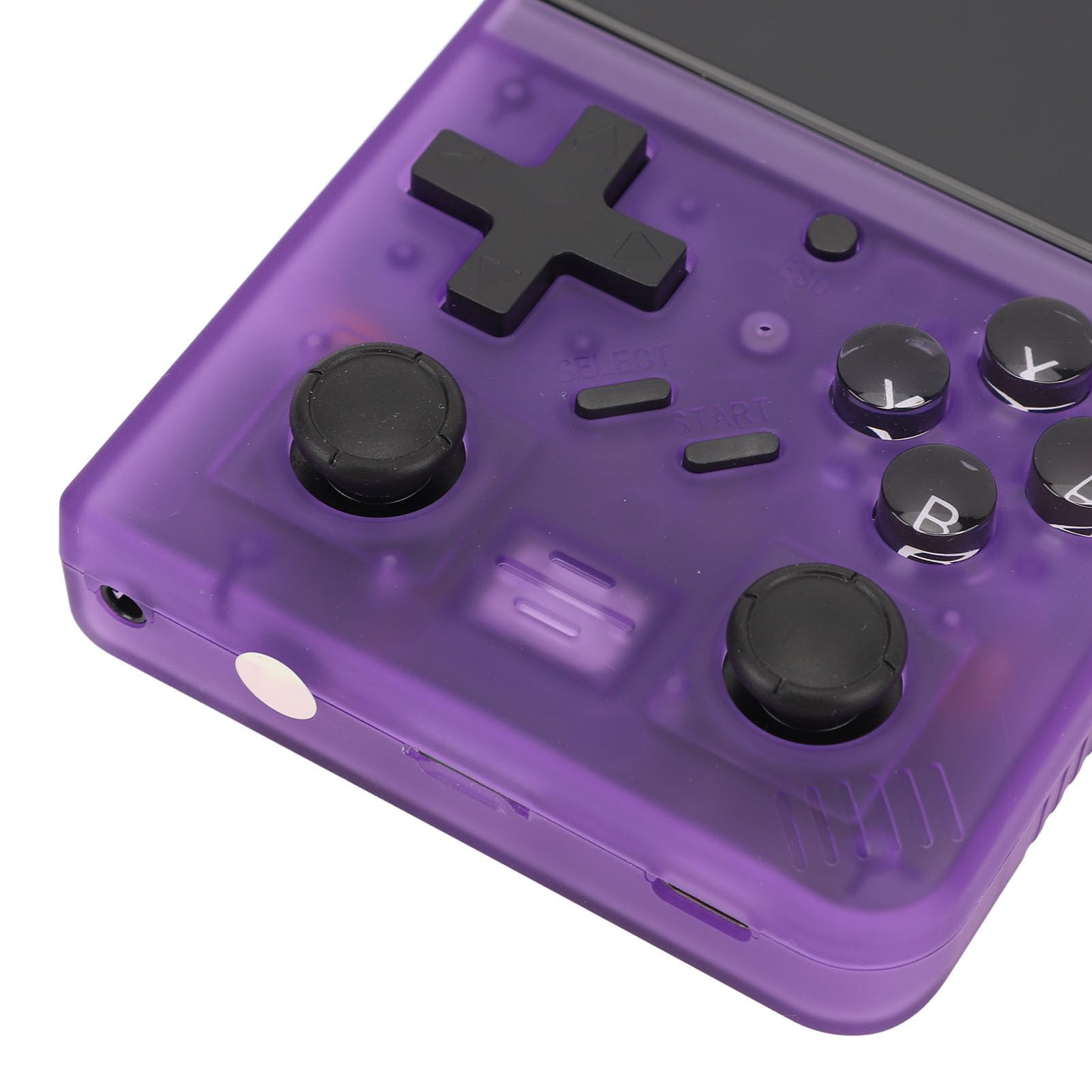 Taidda Consola de Juegos de Bolsillo Pantalla LCD IPS Compacta de 3,5 Pulgadas Dispositivo de Juego de 4 Núcleos para Jugadores ABSTamaño Pequeño 1 Unidad (128)