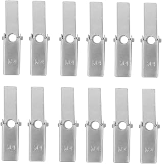 12pcs Heavy Duty Drywall Anchors Wing Nut for Plasterboard Fixings and Wall Hanging Toggle Anchors for Easy Installation and Removal