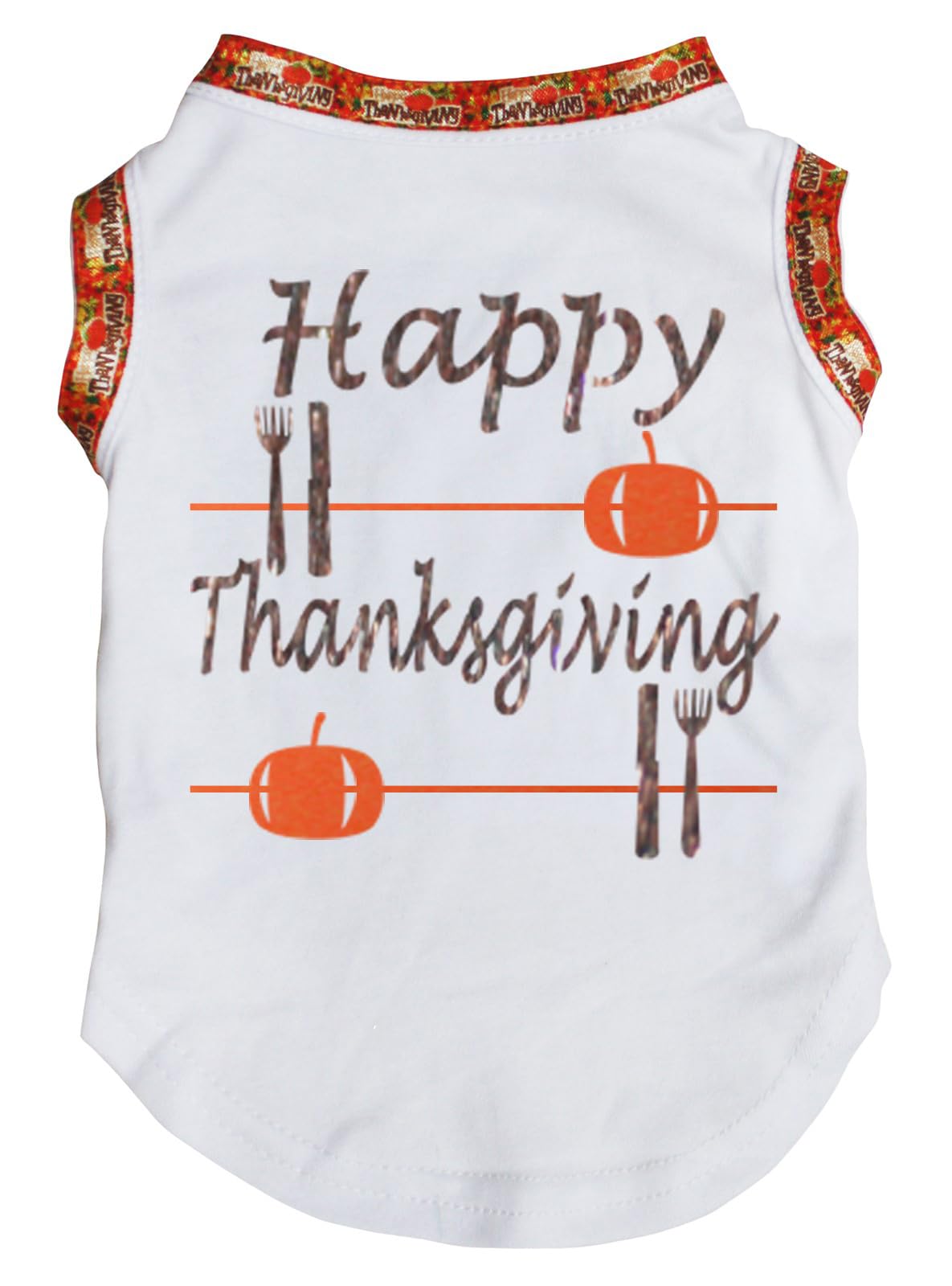 Chemise pour chien XL blanche : habillez votre grand animal pour Thanksgiving sans gêne