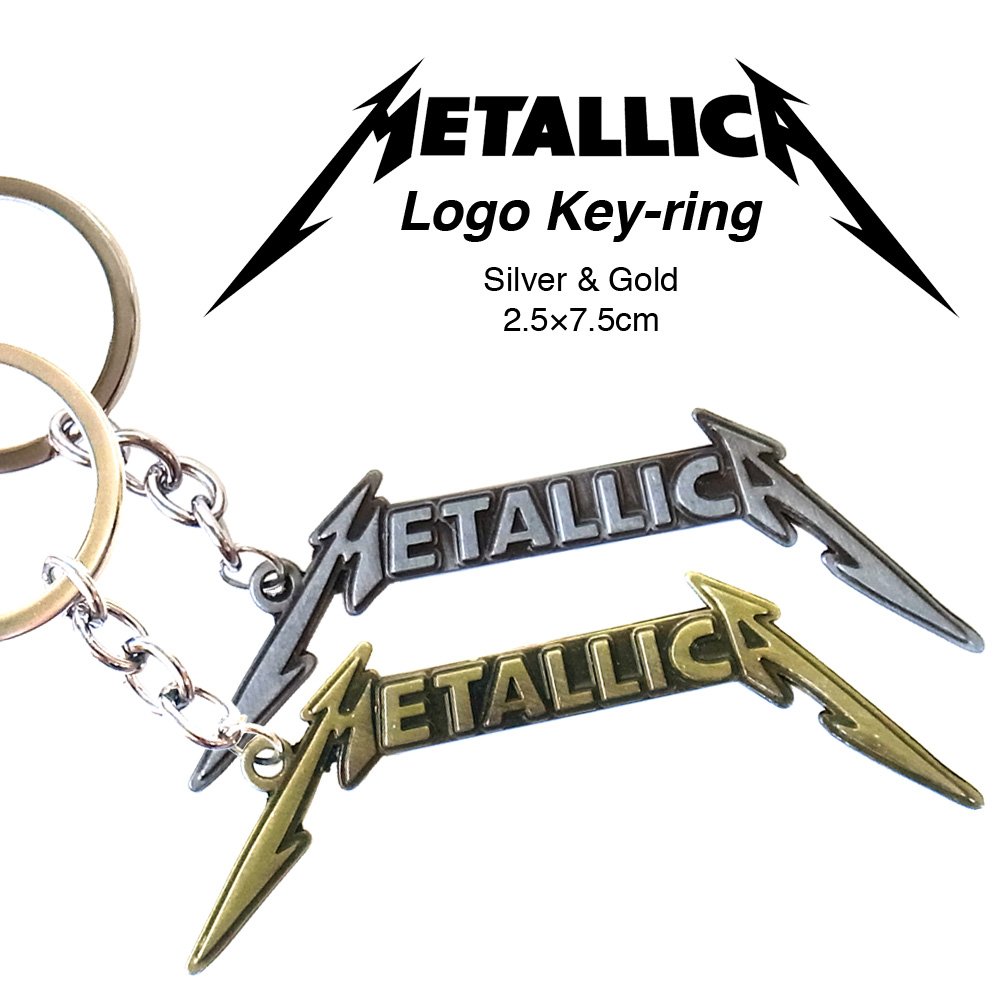 Amazon.co.jp: METALLICA ロゴ キーホルダー/メタリカ (シルバー