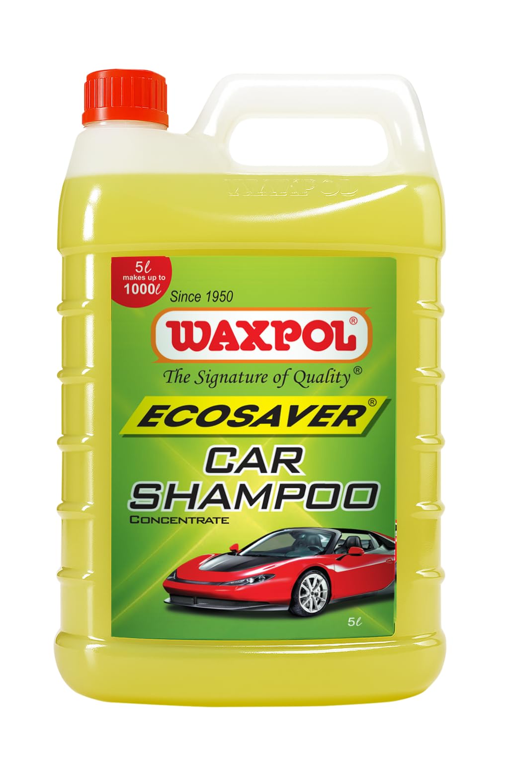 - AES 025 Ecosaver Car Shampoo Concentrate - 5 L (for Bucket, Foam & Snow Foam Wash)