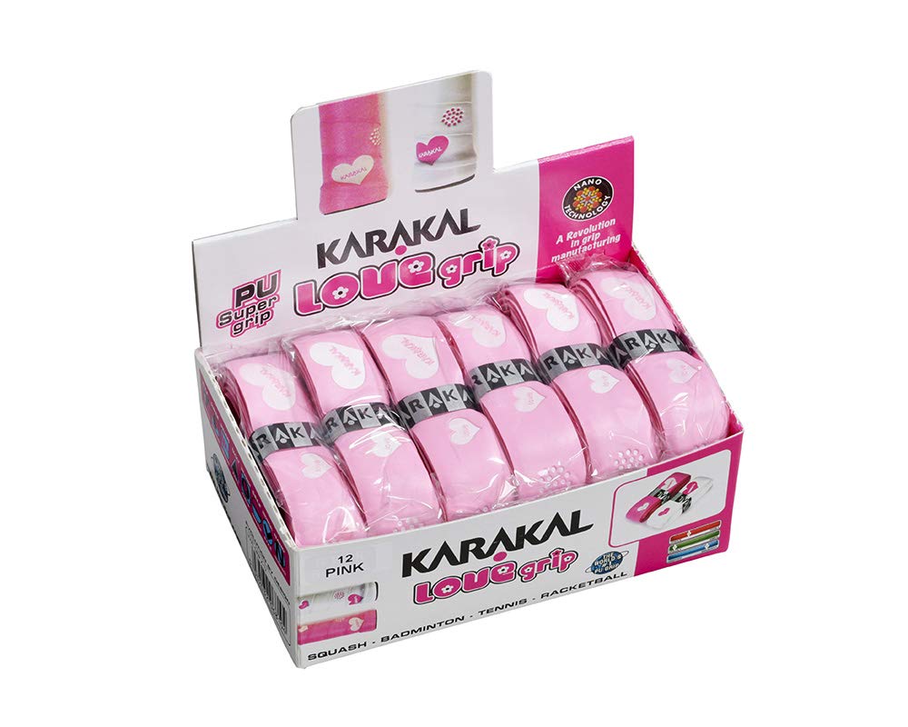 グリップ 全ラケットスポーツ対応 PU SUPER LOVE GRIP BOX Amazon | KARAKAL(カラカル) グリップ 全ラケットスポーツ対応 PU
