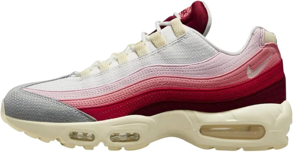 nike air max 95 qs summit white & chile red