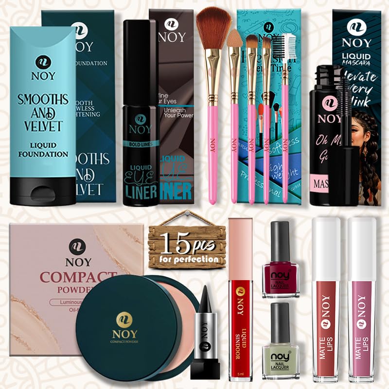 NOY Full Face Makeup Set For Girls Lightweight Combo For Daily Use, Gift For Her-image-26