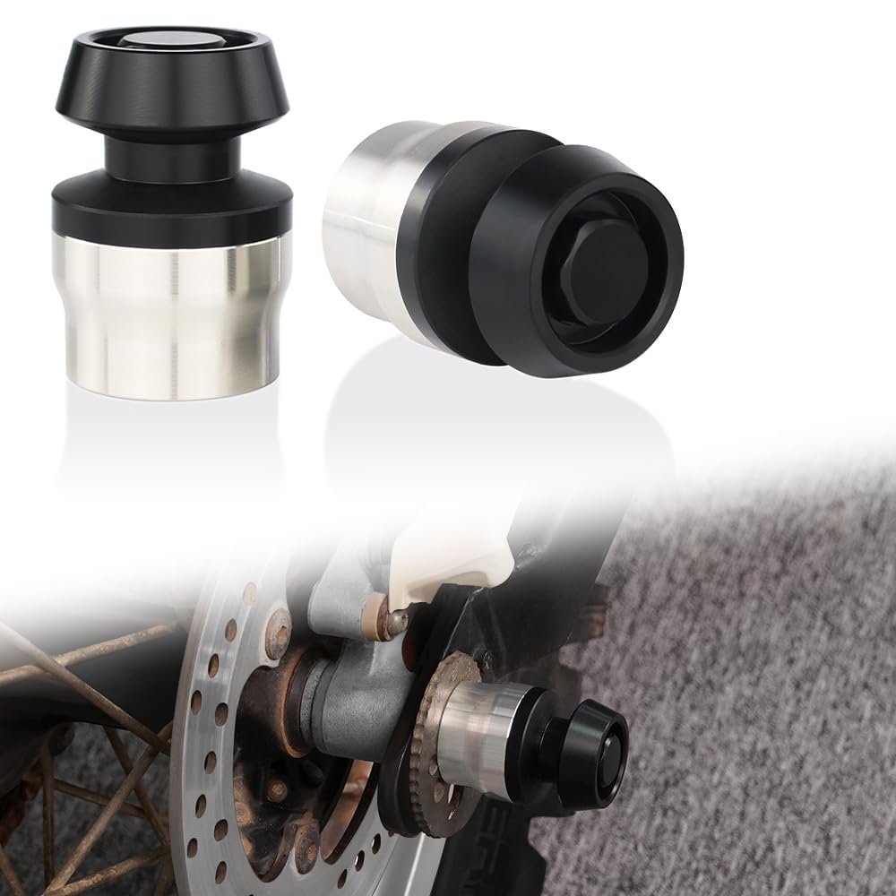 Xitomer Stainless Rear Axle Sliders, Fit for Ninja ZX-25R 2020