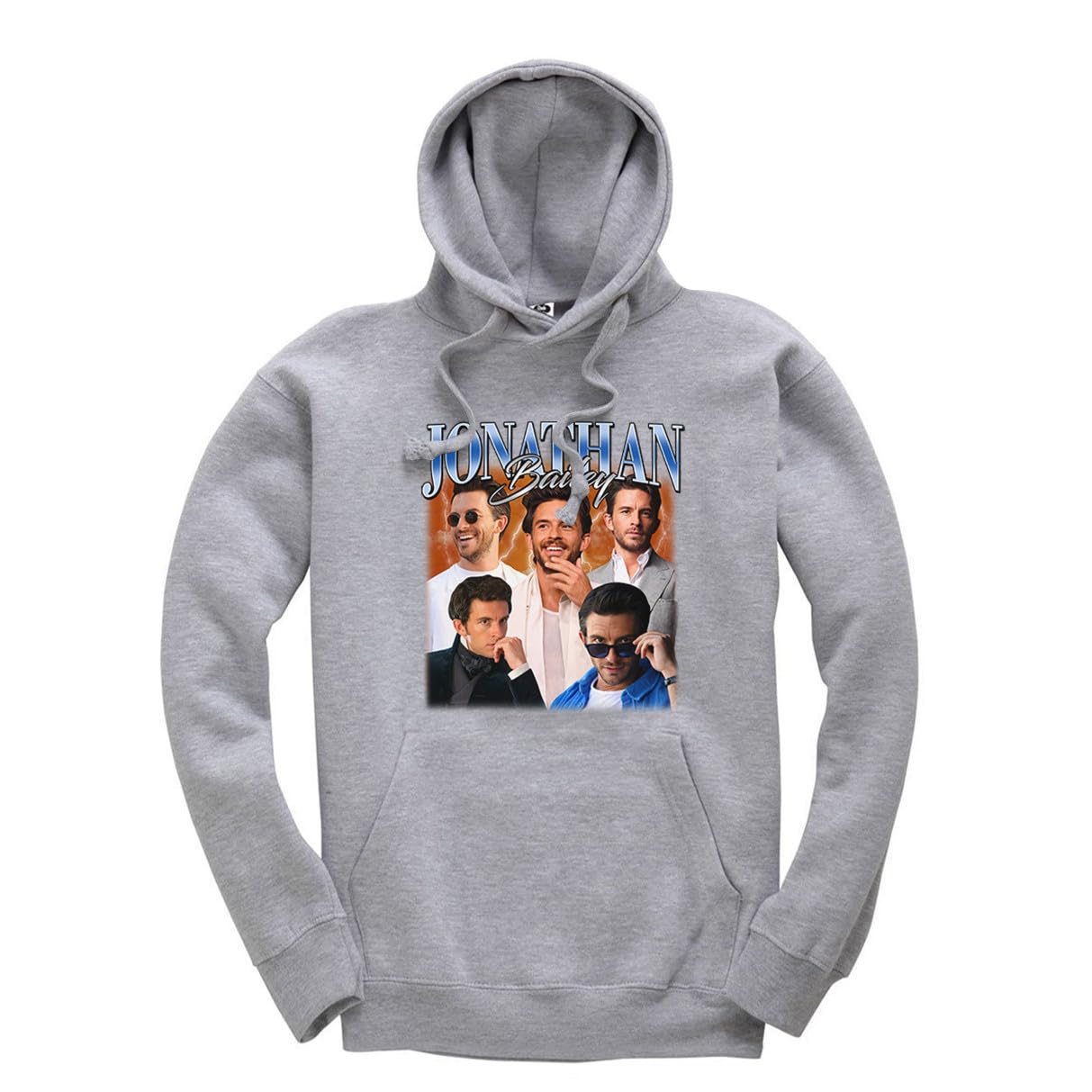 Taylor Brown Jonathan Bailey, trending graphic tee vinatge design Jumper Unisex Funny Adults Hoodie Jumper Heather Grey