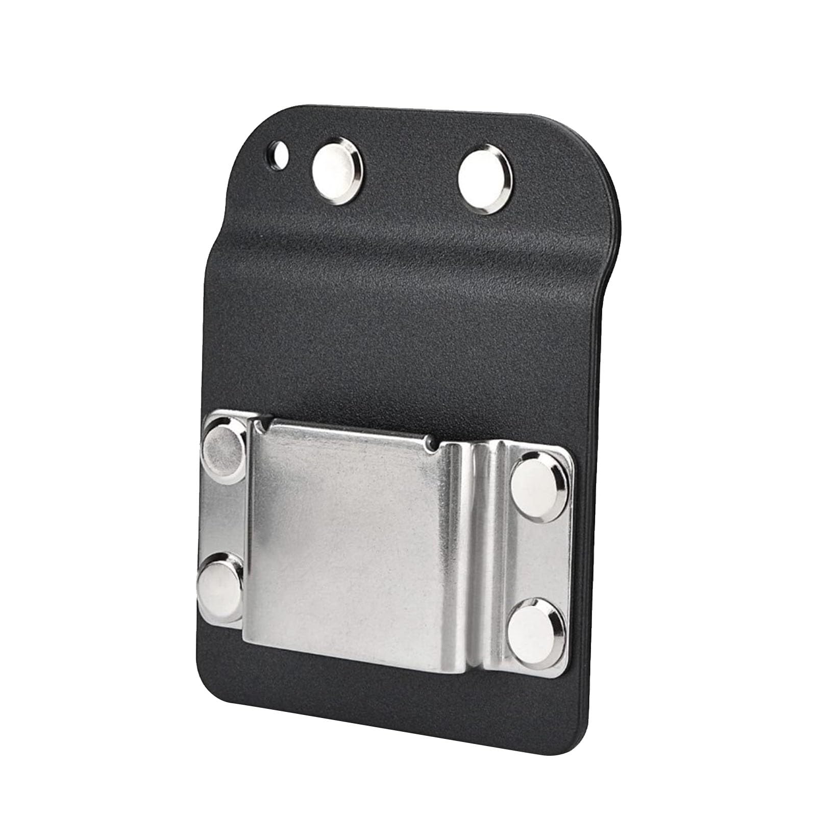 Drill Holder Belt Clip for Tool Belt, Stainless Steel Clip on Drill Hook Quick Attachment, Fits Up to 2 Tool Belt, for Electric Drill, Tape Measure, Hand Tools