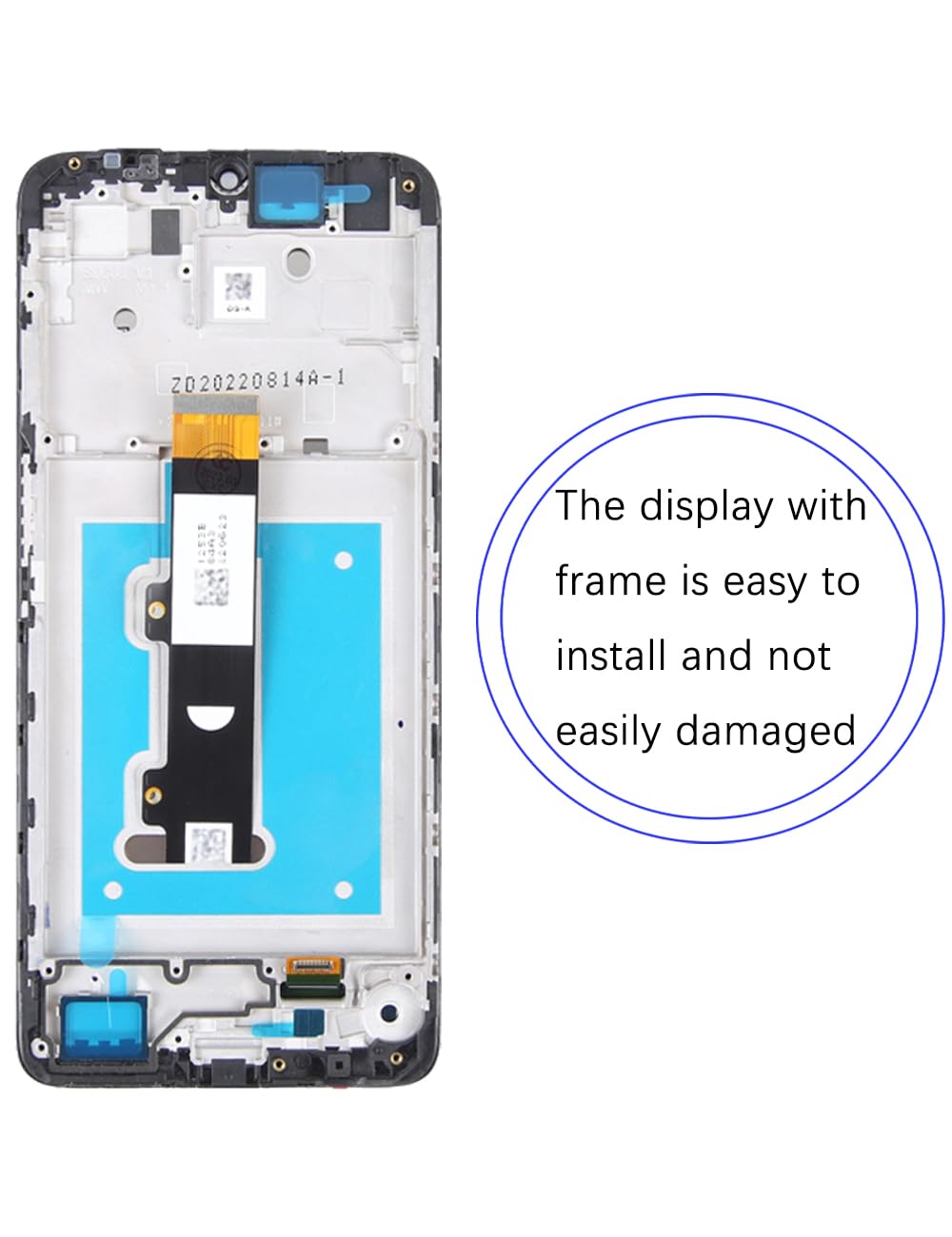 Ersatz-LCD-Bildschirm Für Motorola Moto E22/E22i – Inkl. Werkzeug & Klebeband – Schwarz