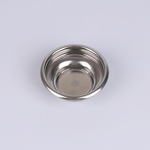 Miniatura 3 de Cesta de filtro no presurizada de 2.283 in, tamiz de una sola taza para portafiltro de 2.283 in, capacidad de 0.35 oz de polvo