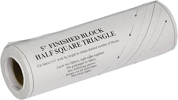 Triangles On a Roll 5in Half Square 50ft