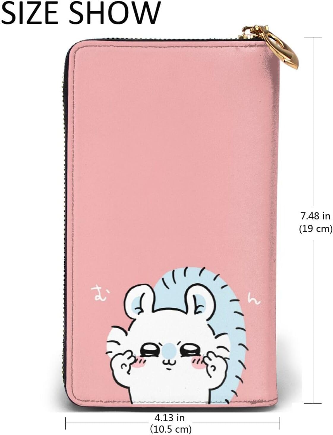 Amazon | [gerrit] 人気 ちいかわ モモンガ 財布 革 ウォレット長財布