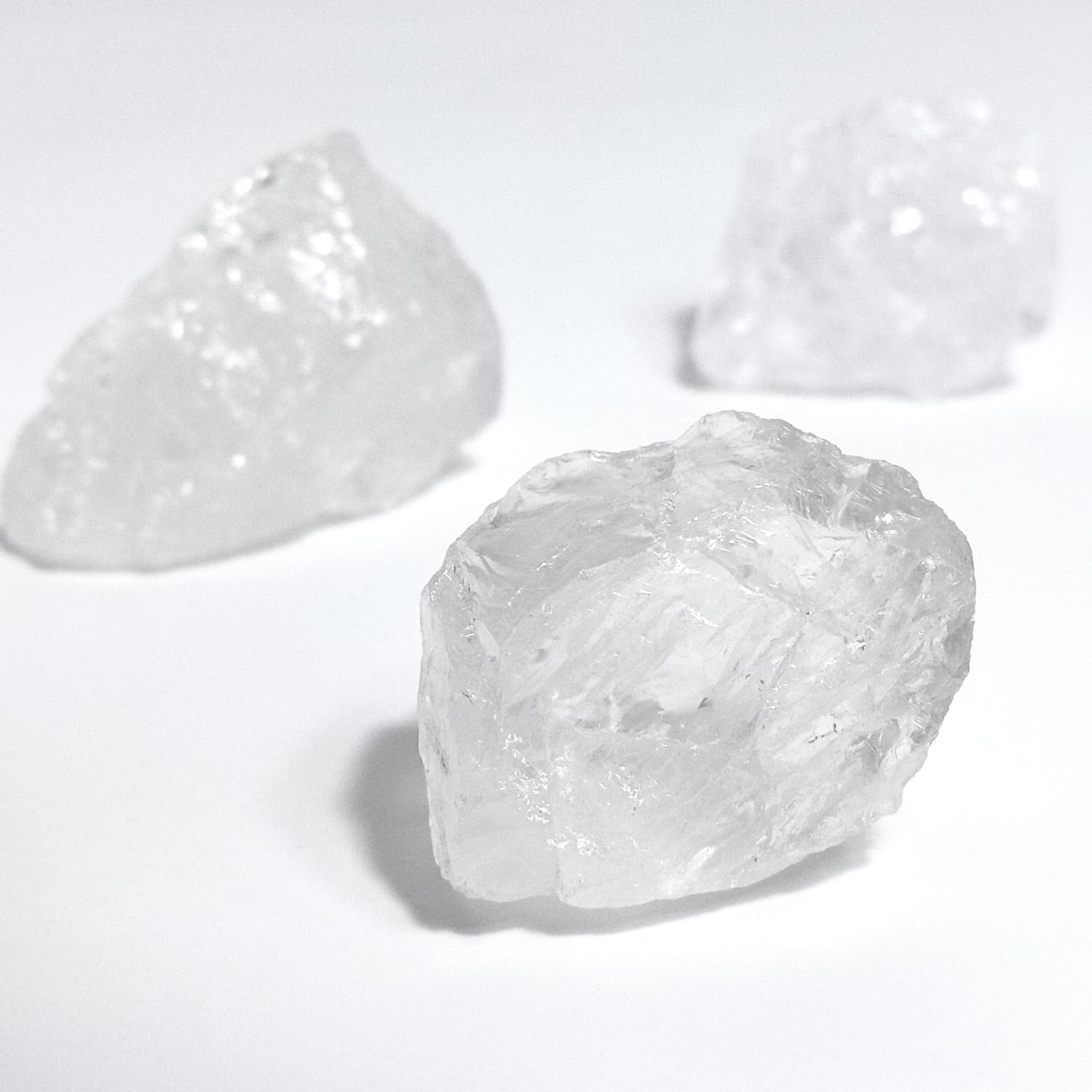 Nvzi Raw Clear Quartz Crystals Bulk, Real Gemstones and Crystals, Rocks and Minerals, Healing Crystals - Image 2
