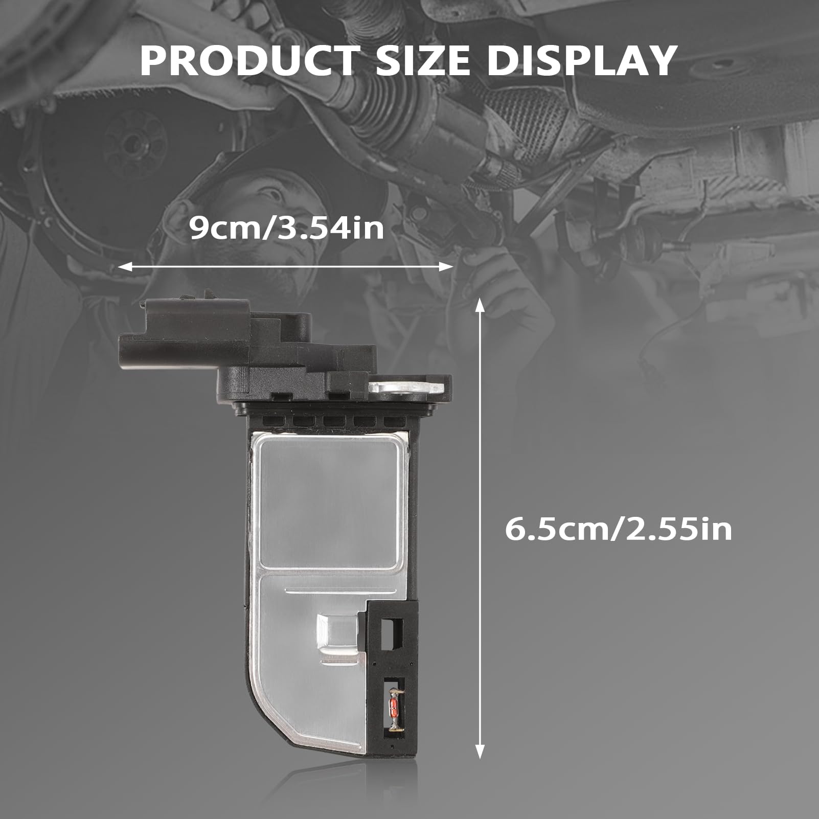 Capteur Débit d'Air Massique (MAF) 4 Pins Compatible 208 308 508 2008 3008 5008 / C3 C4 C5 / DS3 DS4 9677093080, AFH50M-27, 1.5 BlueHDi 1.6 HDi 2.0 Turbo D