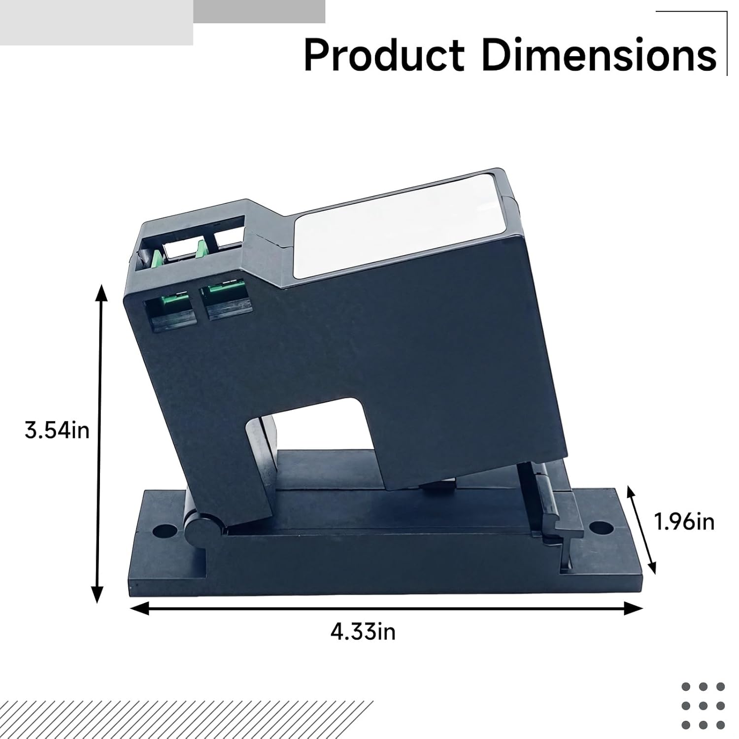 High Precision Current Transducer 0-10/20/50A Input, 4-20Ma Output, Abs Housing, 1% Accuracy for Varied Needs