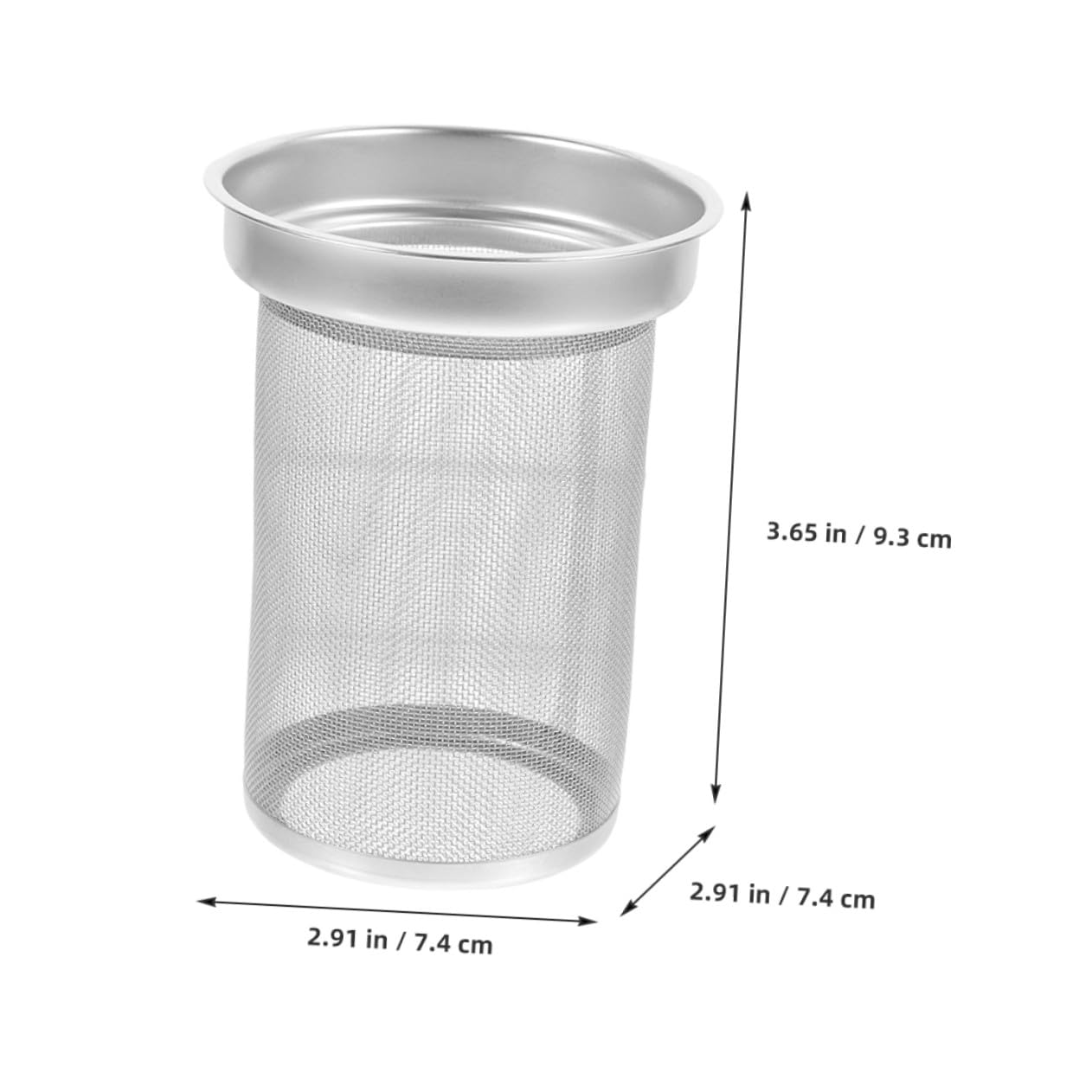 Infuseur à Thé en Acier Inoxydable Solide Passoire à Thé Filtre Réutilisable Facile à Nettoyer Présent