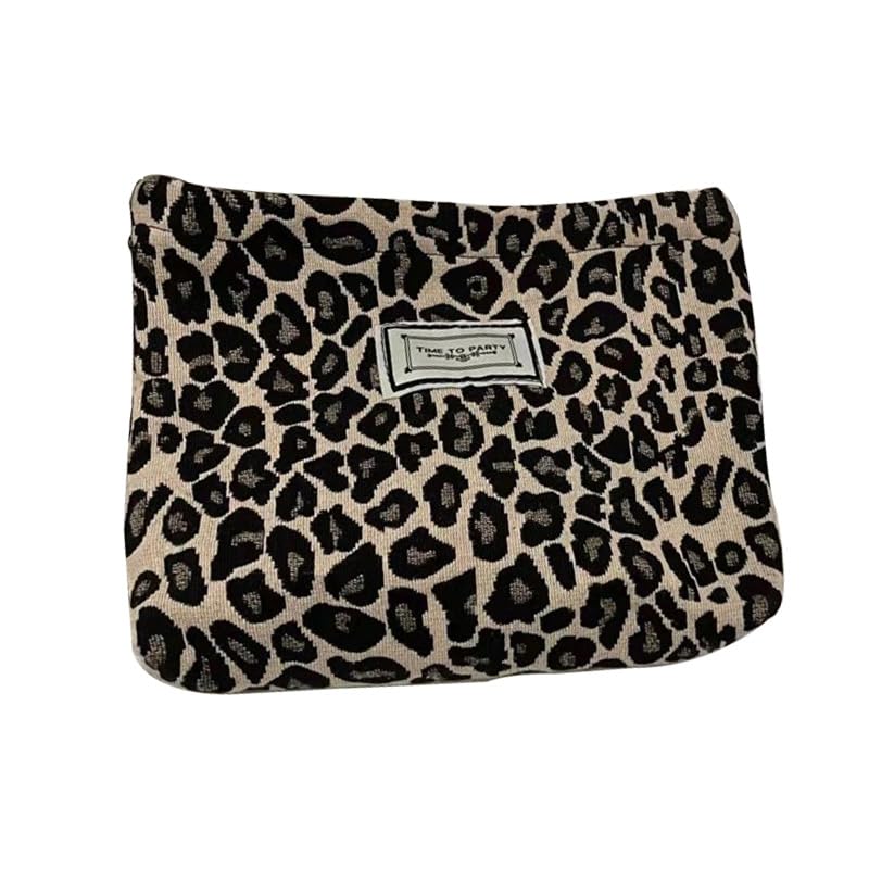 Azlanway Cosmetic Bag Women's Cord with Zip 26 x 18 x 2 cm