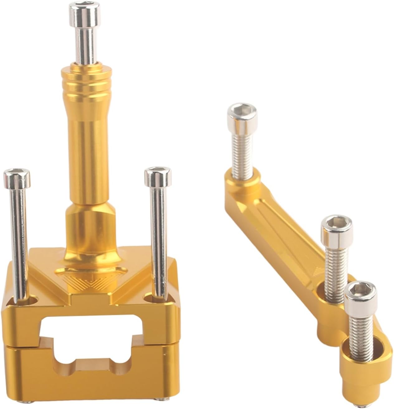 Motorcycle Steering Damper Stabilizer Linear Bracket Fit For Kawasaki Ninja 250/Ninja250R/EX250 2008-2012