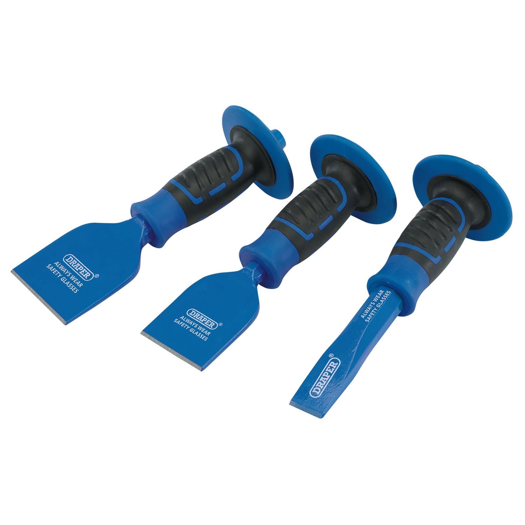 Draper 3 Piece Bolster and Chisel Set