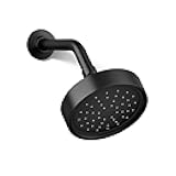 965-AK-BL Purist® Single-function showerhead, 2.5 gpm, Matte Black