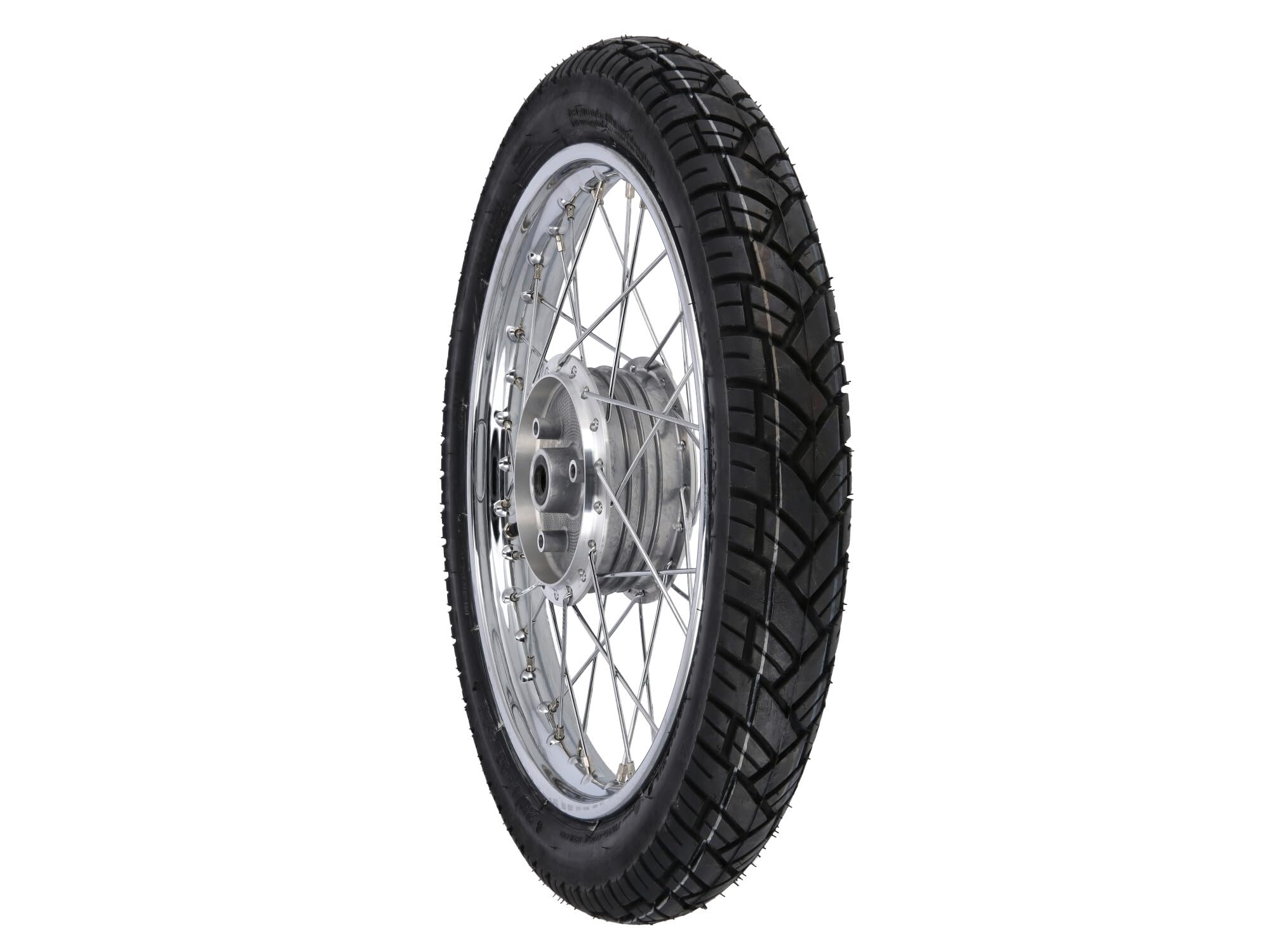 16 inch velg 16x1.60 spaakwiel zwart aluminium