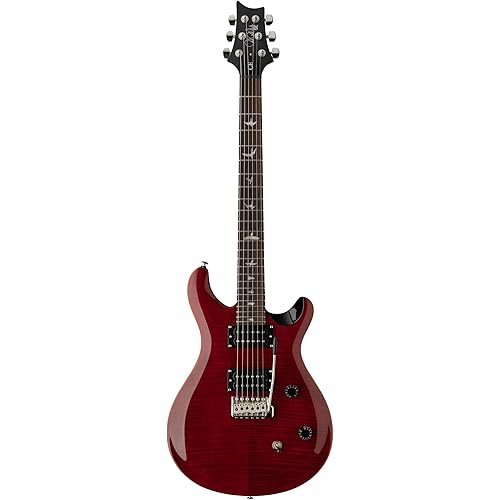 PRS Guitars 6 String SE CE 24 Electric Guitar, Black Cherry with Gigbag, Right, (112888::BU:)