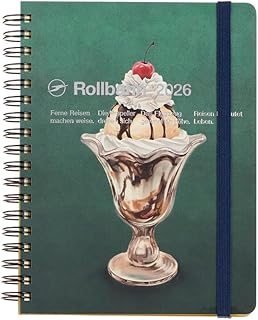 【デルフォニックス手帳 2026年版/2025年10月始まり】ロルバーンダイアリー アメリカンスイーツ L スケジュール帳 マンスリー(C(サンデー))