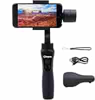 【ほぼ未使用】プロ仕様　手ブレ防止スタビライザー Amazon | Gimbal Pro スマホスタビライザー 3軸ジンバル