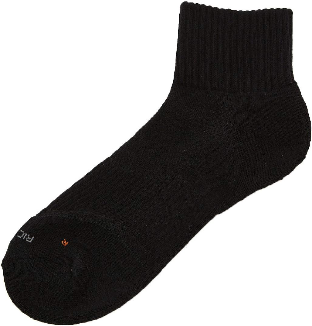 Men’s Ankle Socks, Soft Breathable Cotton Blend, Cushioned with Mesh Ventilation and Arch Support (Multipack)