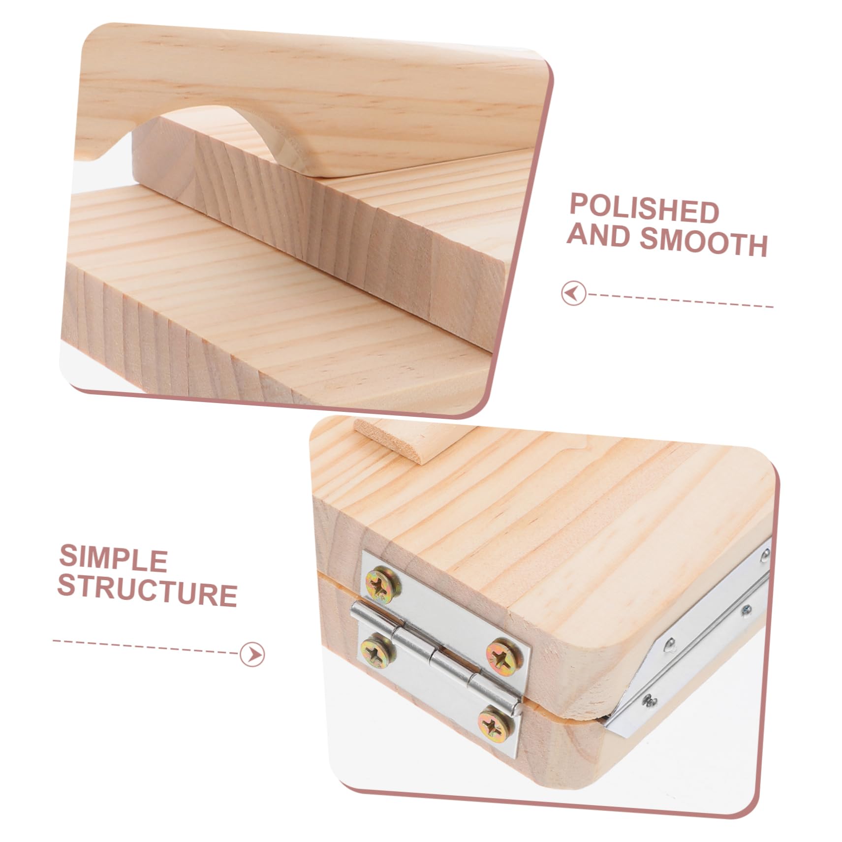 Hemobllo Stampo per Pasta Attrezzo Manuale per Pressare Impasti in Legno e Acciaio Inossidabile per Ravioli e Gnocchi Accessorio da Cucina per Pasta Fatta in Casa