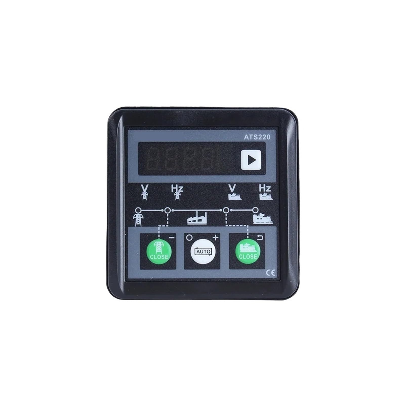 Controlador ATS220 para evitar cortes de luz con arranque automático de generador de 8-36V 4